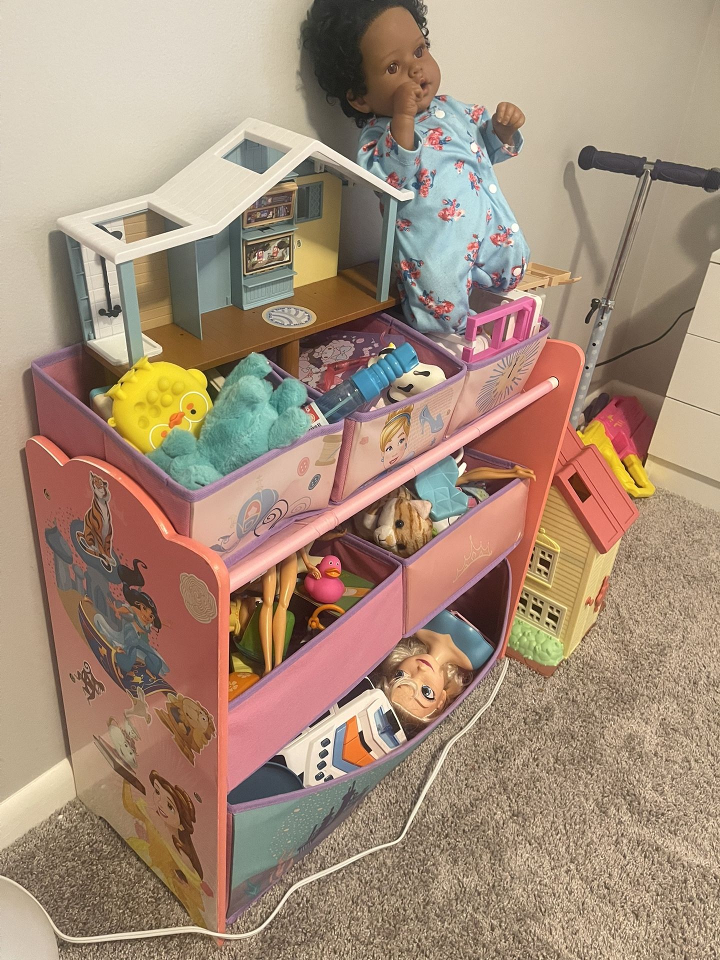 disney princess toy bin