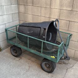 Falconer Metal garden Wagon