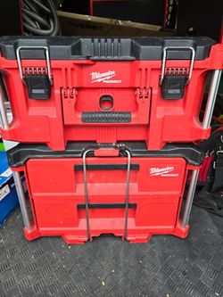 Milwaukee PACKOUT Tool Box Set of 2