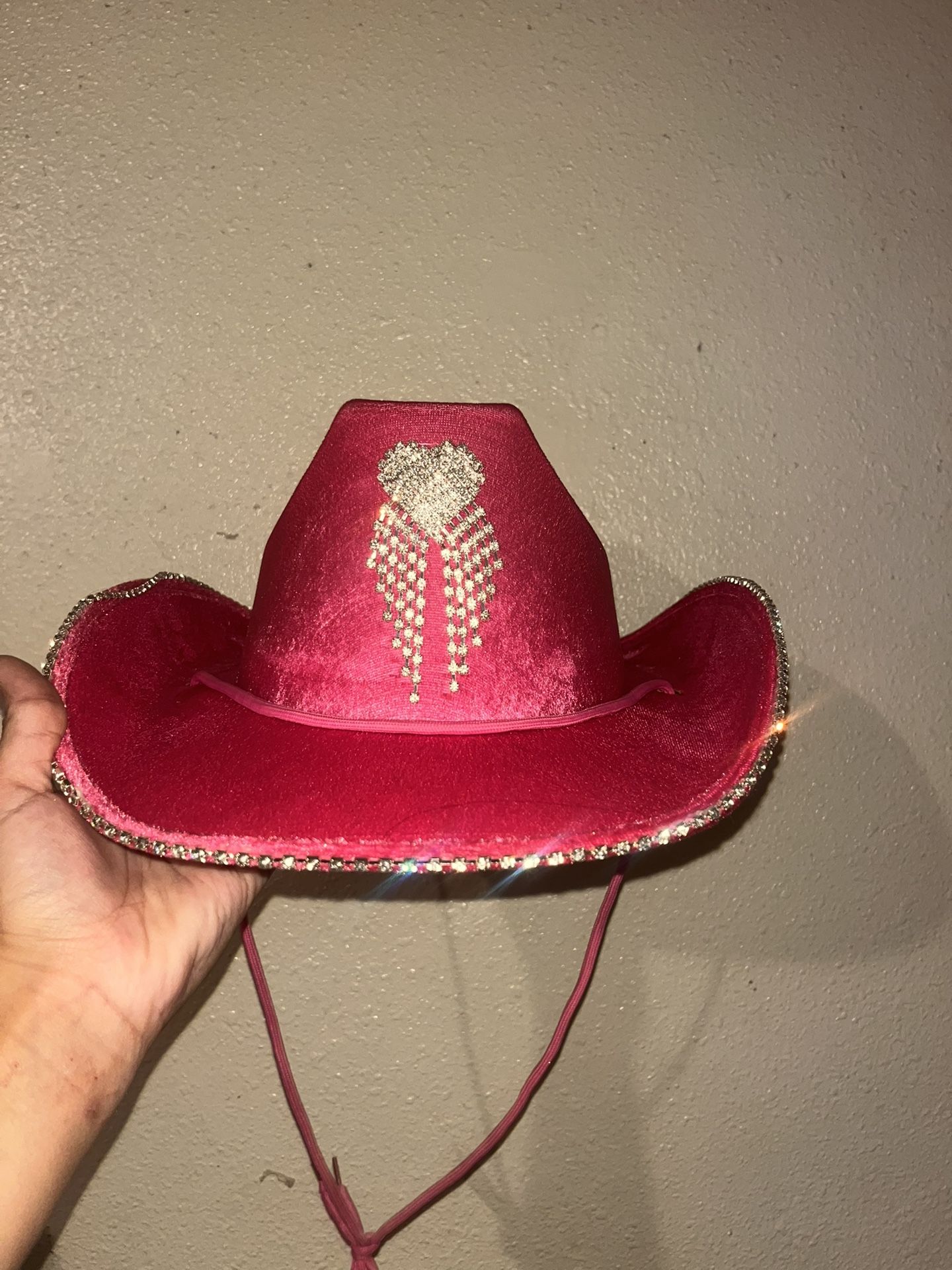 Hot Pink Women Cowgirl Hat