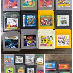 Nintendo Gameboy/Gba Japanese Games