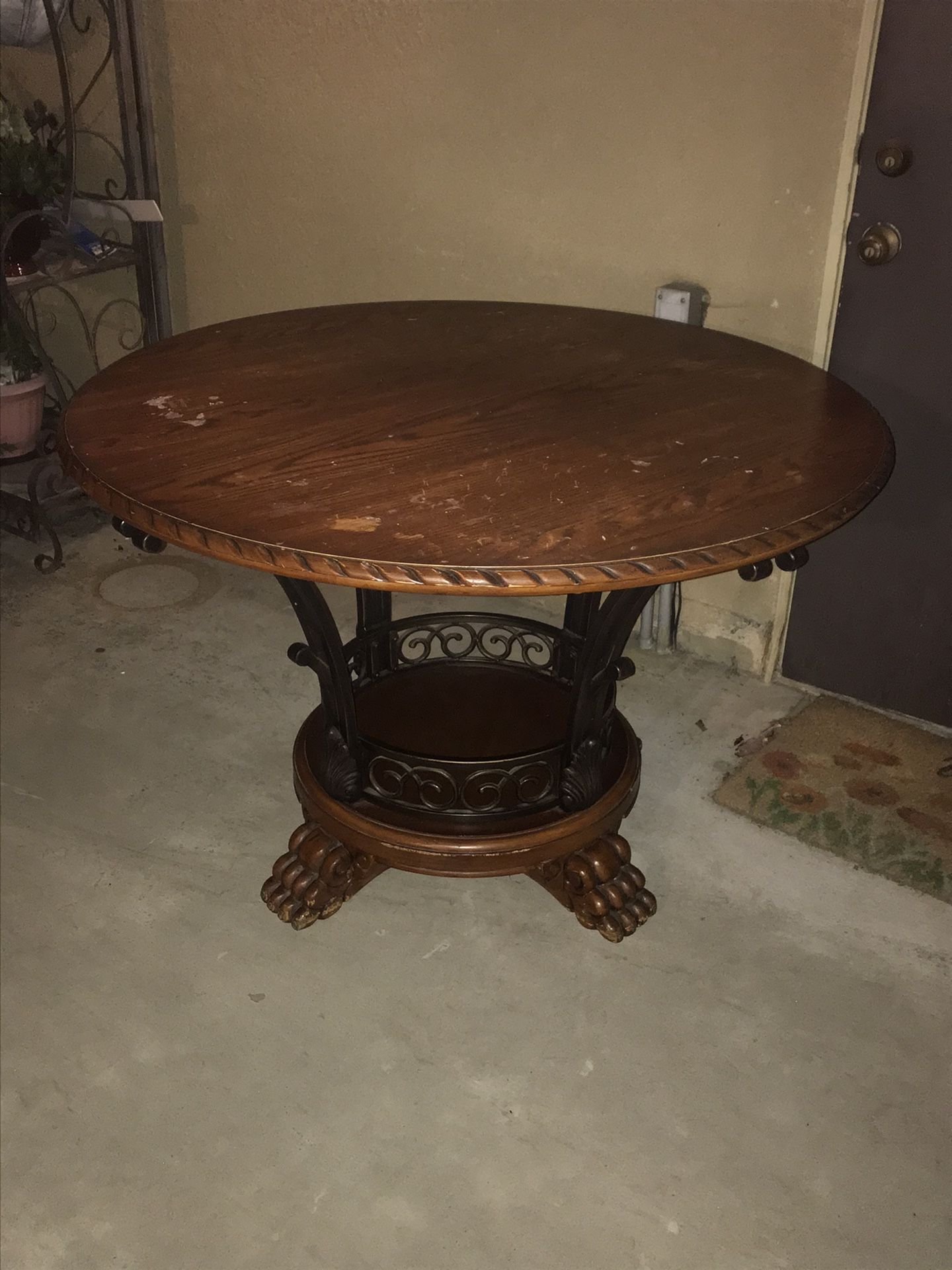 Free dining table.
