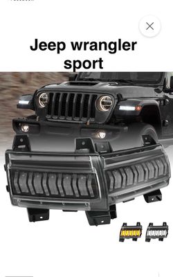 LED turn signals for jeep Wrangler JL sport or gladiator sport