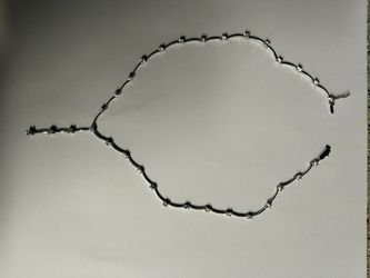 Beautiful  necklace  9.25 silver