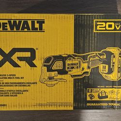 DEWALT XR BRUSHLESS 3-SPEED OSCILLATING  MULTI-TOOL KIT