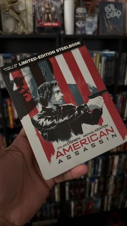 American Assassin(Blu-ray/dvd) steelbook