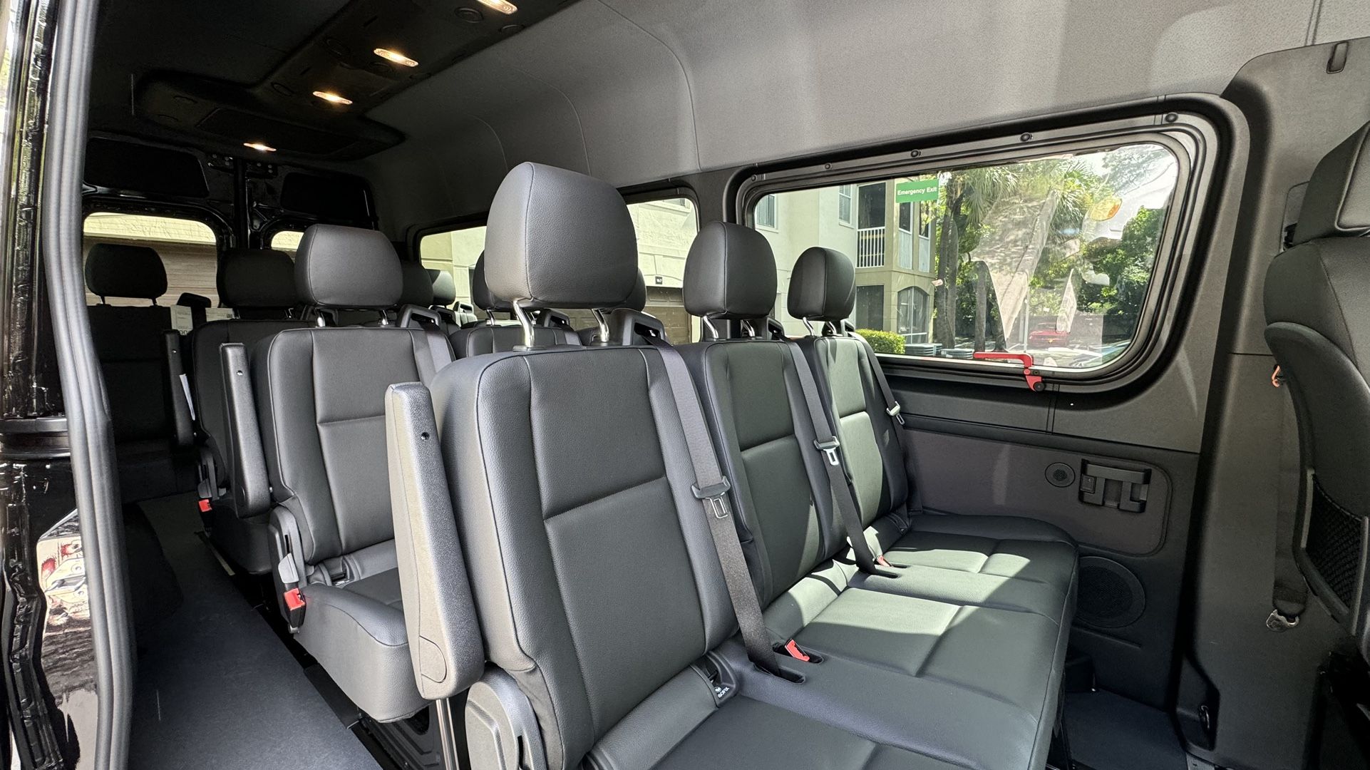 Last Row 4 Seats Only Left 2019-2025 Brand New Mercedes Benz Sprinter ROW OF FOUR .
