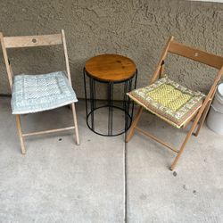Table And Chairs