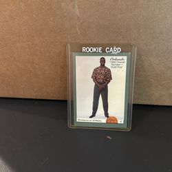 Shaquille O’Neal Rookie Draft Pick Of 1993