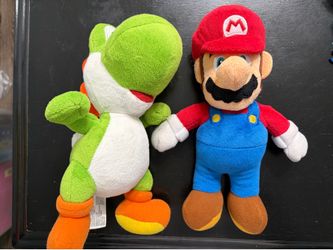 Mario and Yoshi Plush Set