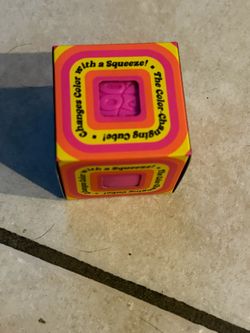 Nee doh color changer cube pink $20