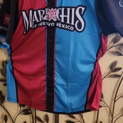 ! 2024 large Albuquerque Isotopes, Mariachi De Nuevo Mexico baseball Jersey "$50.".