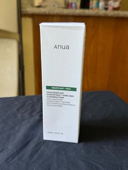 NEW SEALED Anua Heartleaf Quercetinol Pore Deep Cleansing Foam 150ml