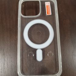 Iphone 14 Pro Max Clear Magnetic Silicone Case