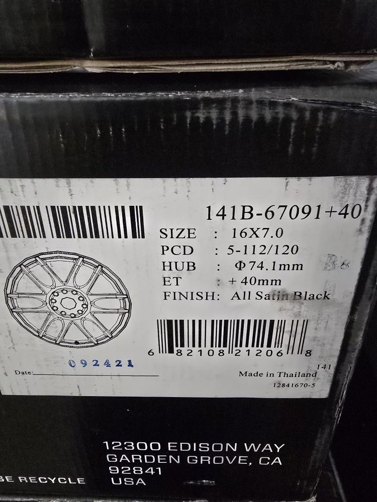 New Rims Never Been Used