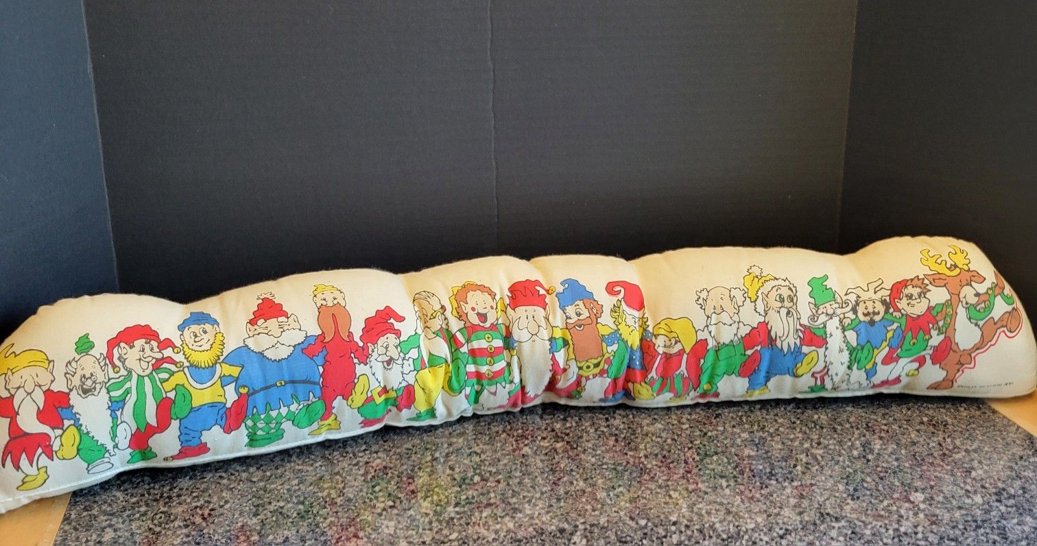 Vintage 1995 House of Lloyd Elfin CanCan Draft Dodger Christmas Round World