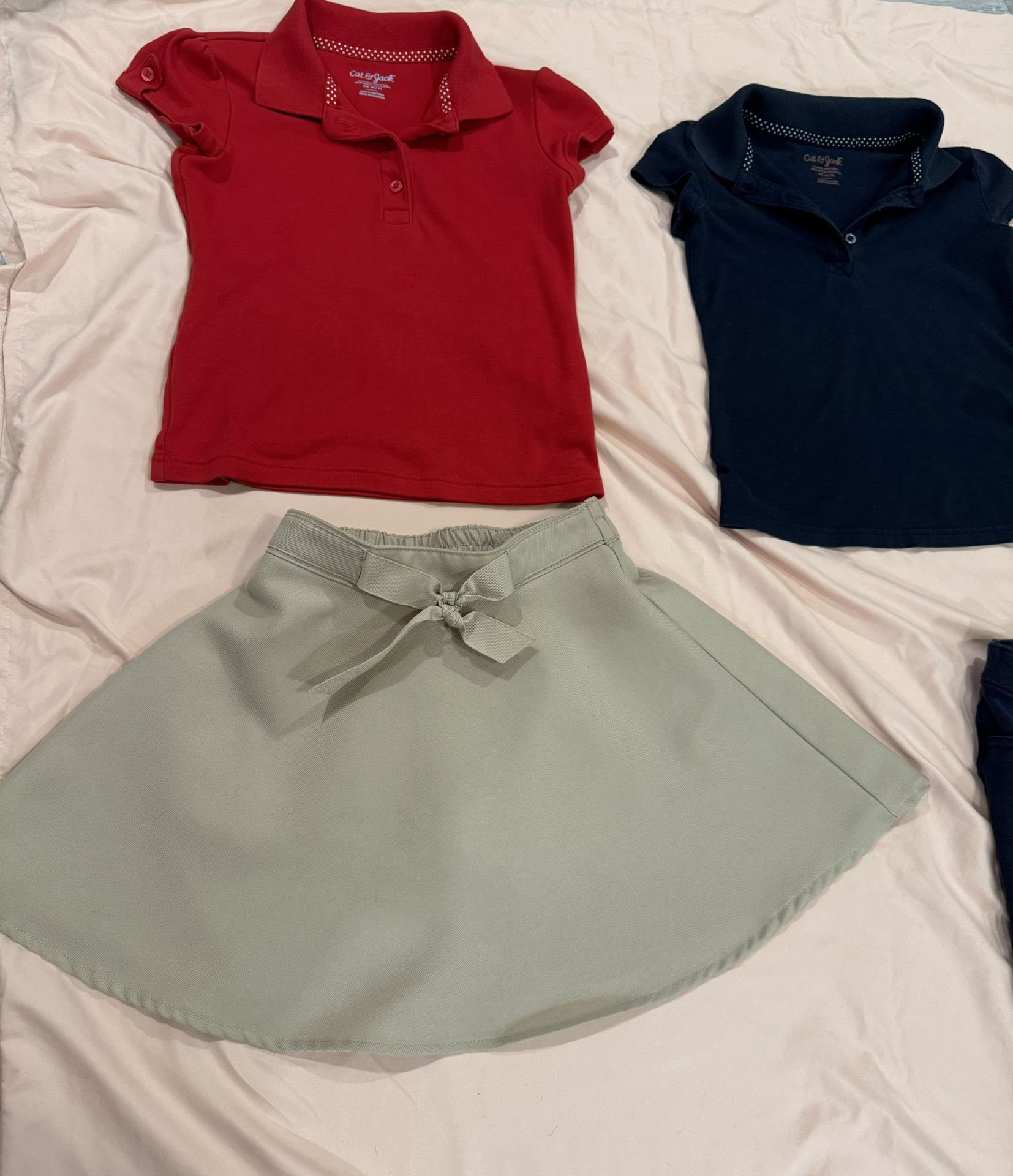 School uniforms- if they’re posted they’re available. Only msg when ready to pick up