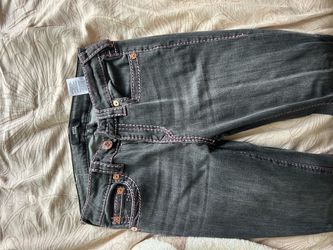 Black&pink True religion Bootcut Jeans