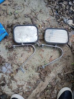 Pair of Vintage Vehicle Side Mirrors