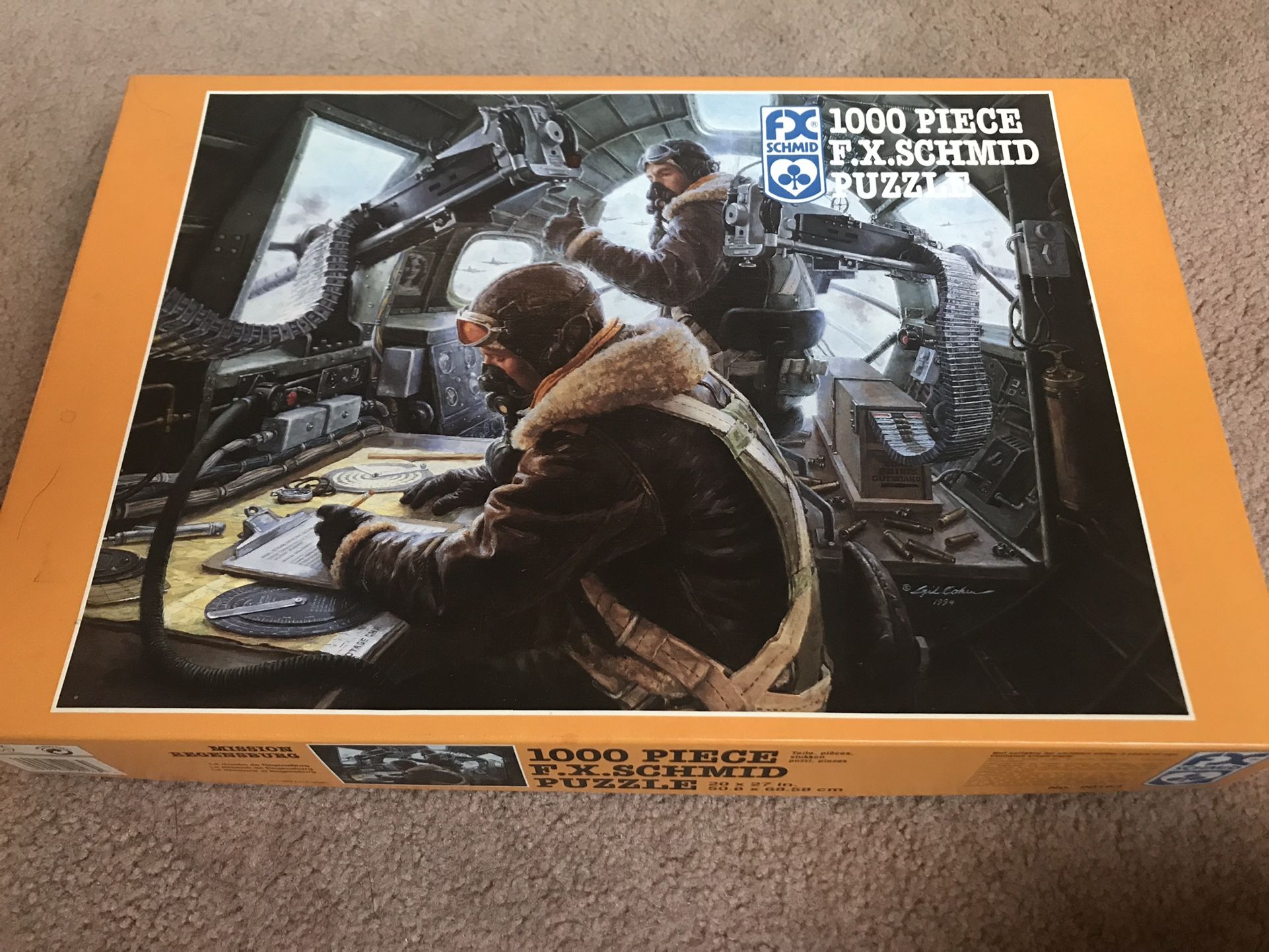 1000 Piece FX Schmid Puzzle - ‘Mission Regensburg’ (WW2)