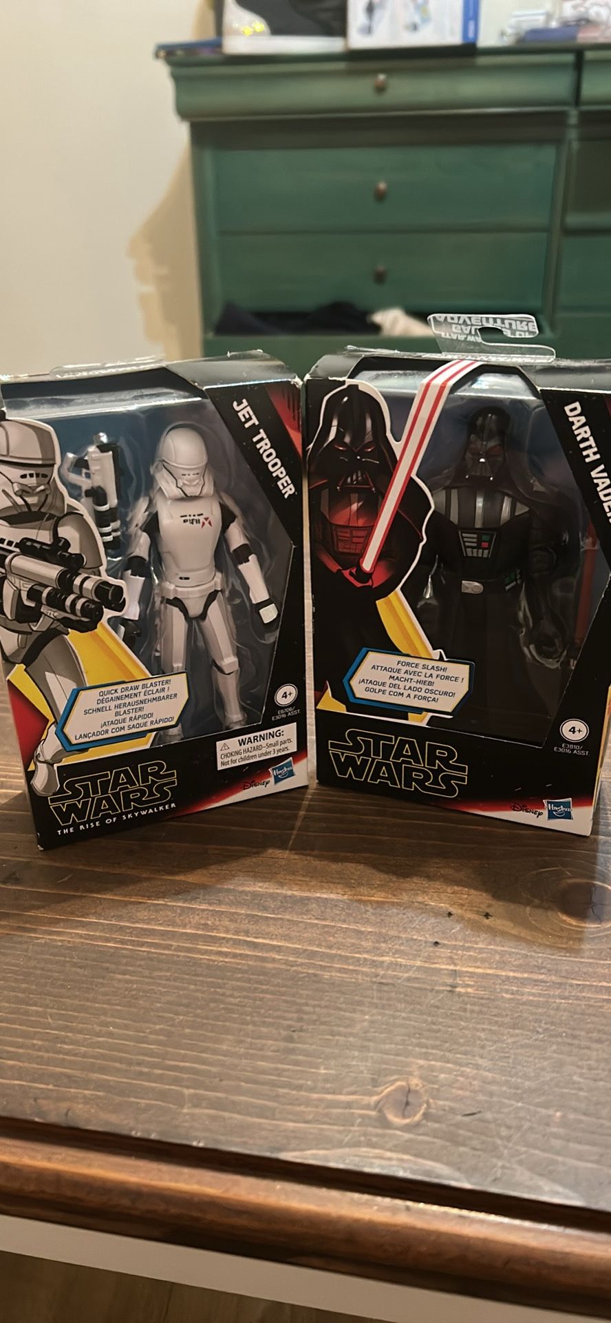 Star Wars 5 Inch Jet Trooper And Darth Vader