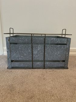 Hearth And Hand Galvinized Metal Storage