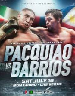 Manny Pacquiao Vs Mario Barrios Boxing 🥊 Tickets 🎟️ MGM GRAND VEGAS 