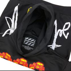 Denim Tears X OFFSET Hoodie Black-original
