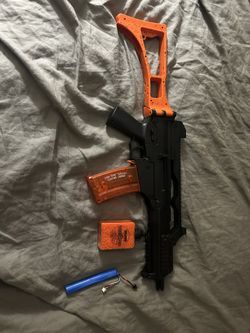 lighting blaster orbee gun with ammo