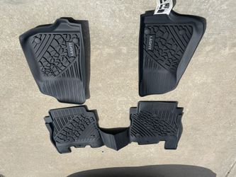 LASFIT Floor Mats For Jeep Wrangler JL 2018-2025 2026 Unlimited 4 Doors
