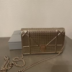 Dior clutch chain bag