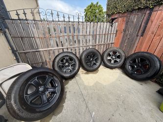 2018 jeep new tires and rims