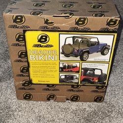 Bestop Jeep JK Header Bikini Top 07-09