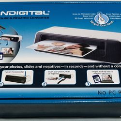 NEW Pandigital Photo, Slide & Negative Converter NO PC Required FACTORY SEALED 