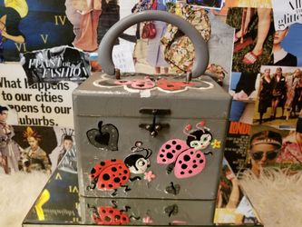 Vintage Wooden Purse