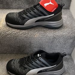 New Puma Charge Safety Shoes(( MENS))) 9.5