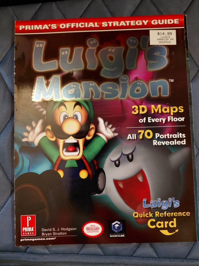Luigi's Mansion Strategy Guide GameCube