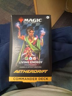 MTG Aetherdrift Living Energy Commander Deck