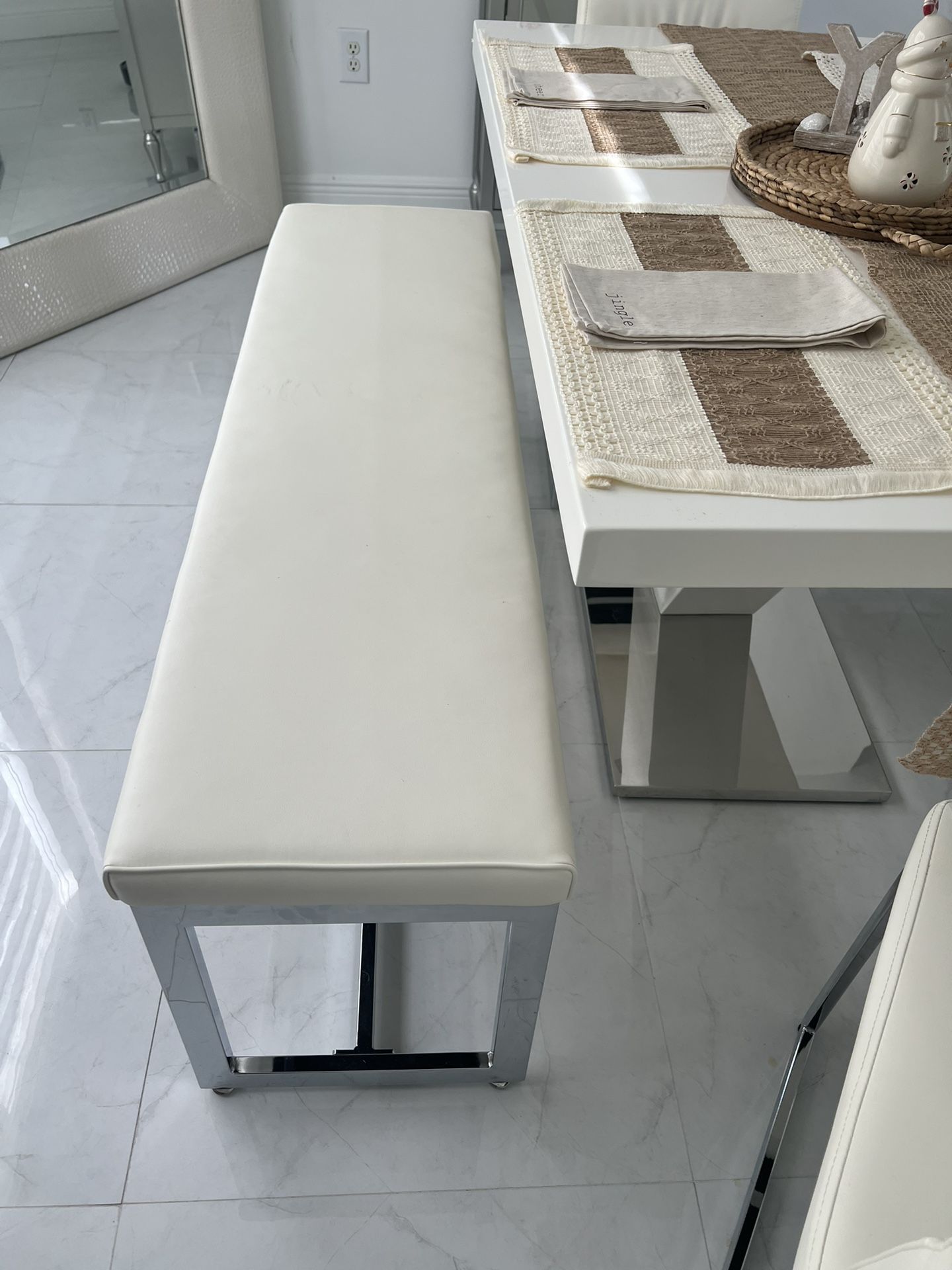 Table benches And Chairs