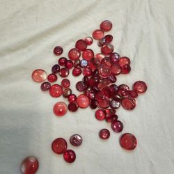 Small Red Glass Rock