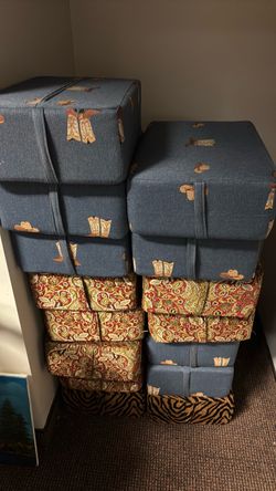Cushions for floor seating or bolsters