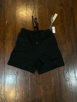 Fear of God Essentials Black Sweat Shorts