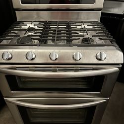 Kitchen Aid Gas Double Oven Stove