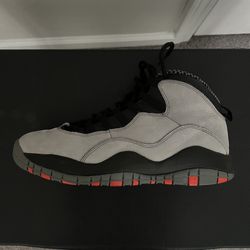 Nike Air Jordan 10 Black And Infrared 