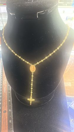 Gold Rosary 