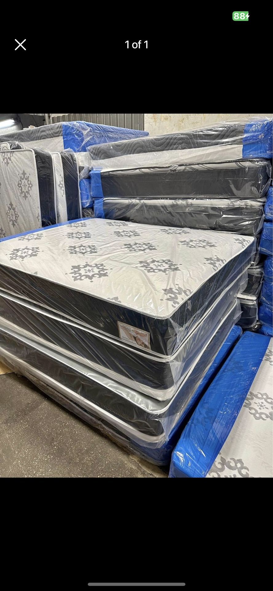 🛏️Mattress+Boxspring-Delivery All Sizes Available! 🛏️