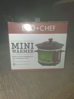 Football themed mini warmer