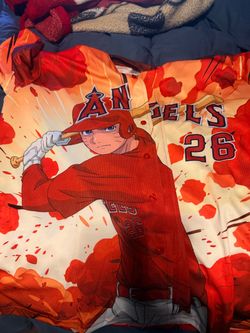 Angels #26 Anime Graphic Baseball Jersey
