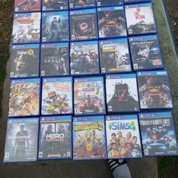 5 Brand New Conditions PS4 PS5 Games for $100!. Or $30! Per Game. They Great Games None Boring Games. $100! For 5 Games or $30! Each. Trade are welcom