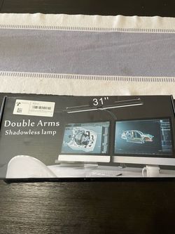 Ksunun Double Arm LED Desk Lamp - 31” - New/Never Used - Brand New Condition